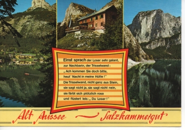 Ansichtskarte Alt Aussee - Salzkammergut
